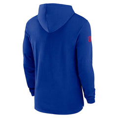 Buffalo Bills 2024/25 Sideline Performance Long Sleeve Hoodie T-Shirt | NFL On sale