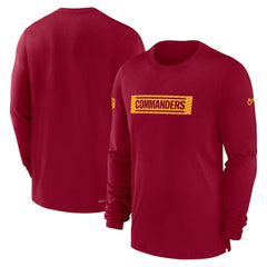 Washington Commanders Sideline Player Performance Long Sleeve T-Shirt | NFL Hot