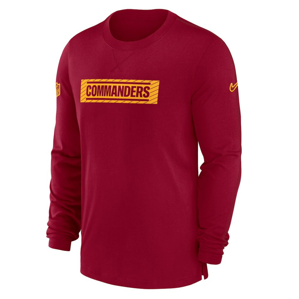 Washington Commanders Sideline Player Performance Long Sleeve T-Shirt | NFL Hot