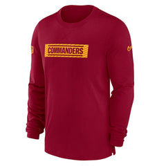 Washington Commanders Sideline Player Performance Long Sleeve T-Shirt | NFL Hot