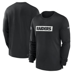 Las Vegas Raiders Sideline Player Performance Long Sleeve T-Shirt | NFL On sale