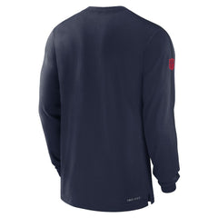 New England Patriots Sideline Player Performance Long Sleeve T-Shirt | NFL Sale