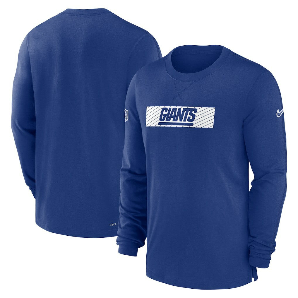 New York Giants Sideline Player Performance Long Sleeve T-Shirt | NFL New