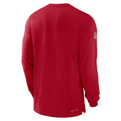 San Francisco 49ers Sideline Player Performance Long Sleeve T-Shirt | NFL Online
