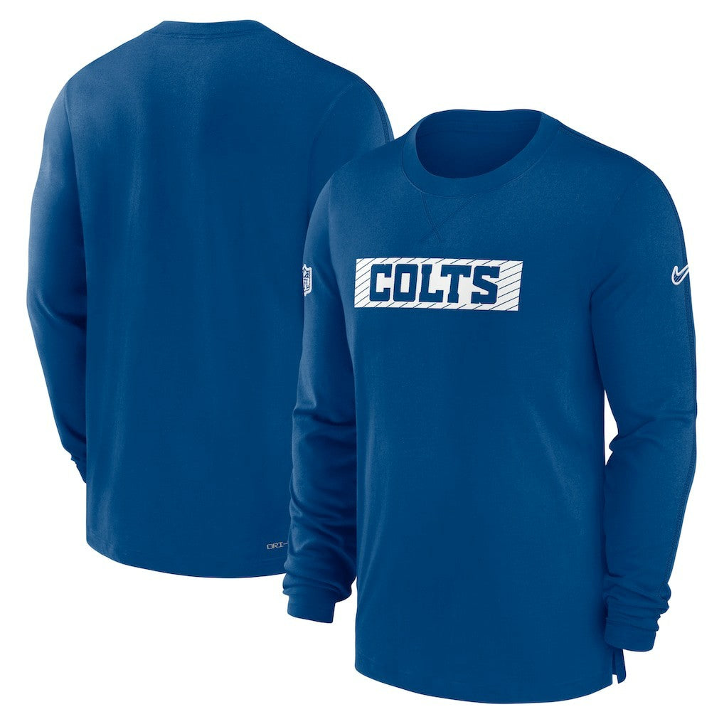 Indianapolis Colts Sideline Player Performance Long Sleeve T-Shirt | NFL On sale