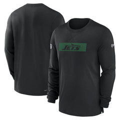 New York Jets Sideline Player Performance Long Sleeve T-Shirt | NFL On sale