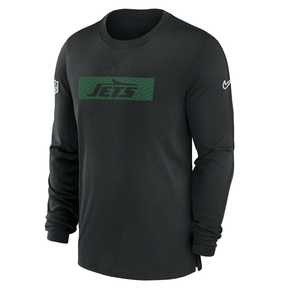 New York Jets Sideline Player Performance Long Sleeve T-Shirt | NFL On sale