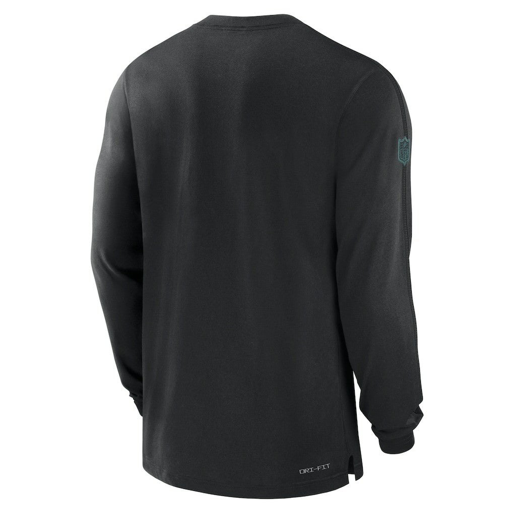 Philadelphia Eagles Sideline Player Performance Long Sleeve T-Shirt | NFL Outlet