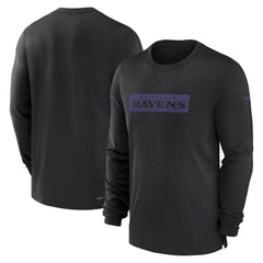 Baltimore Ravens Sideline Player Performance Long Sleeve T-Shirt | NFL Near me