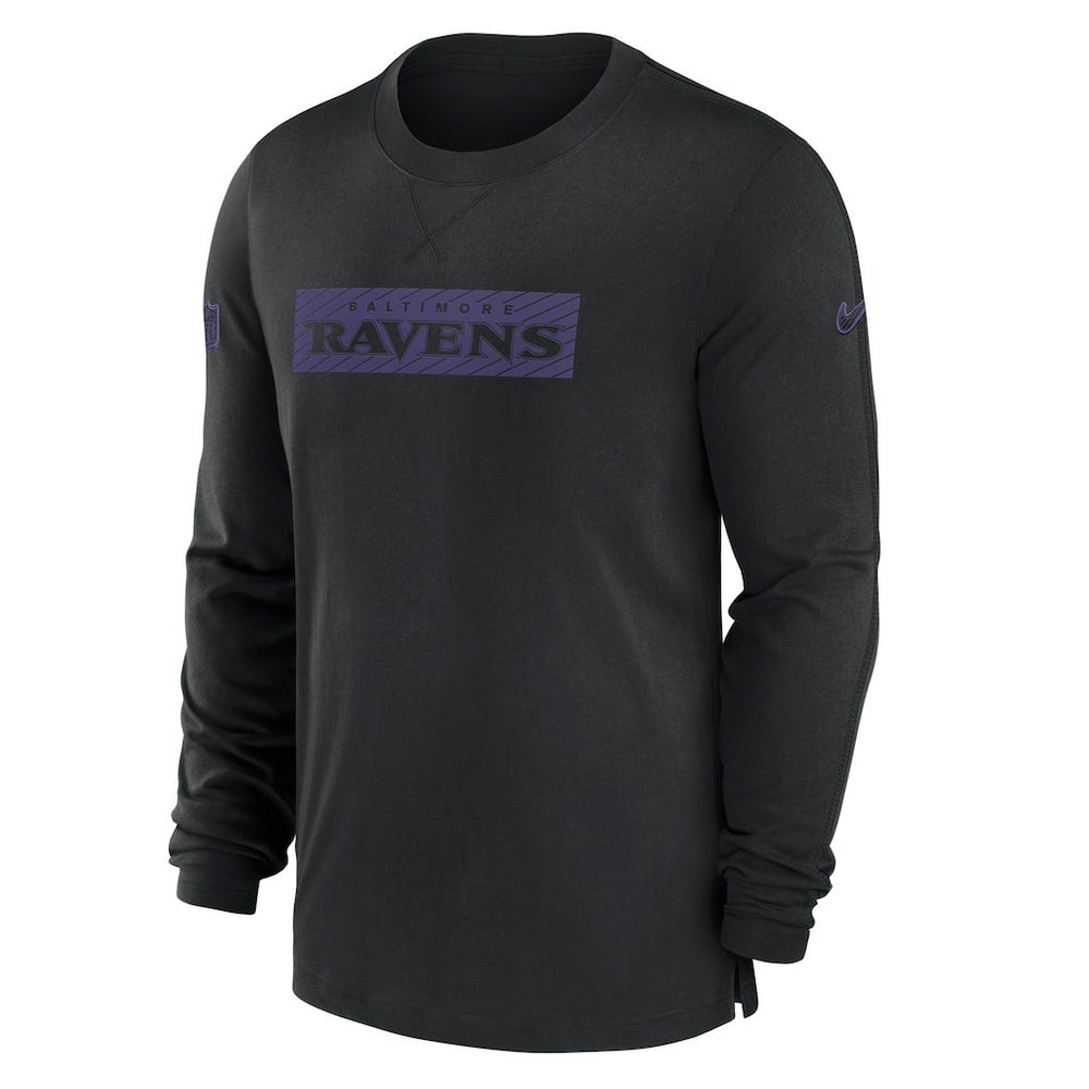 Baltimore Ravens Sideline Player Performance Long Sleeve T-Shirt | NFL Near me