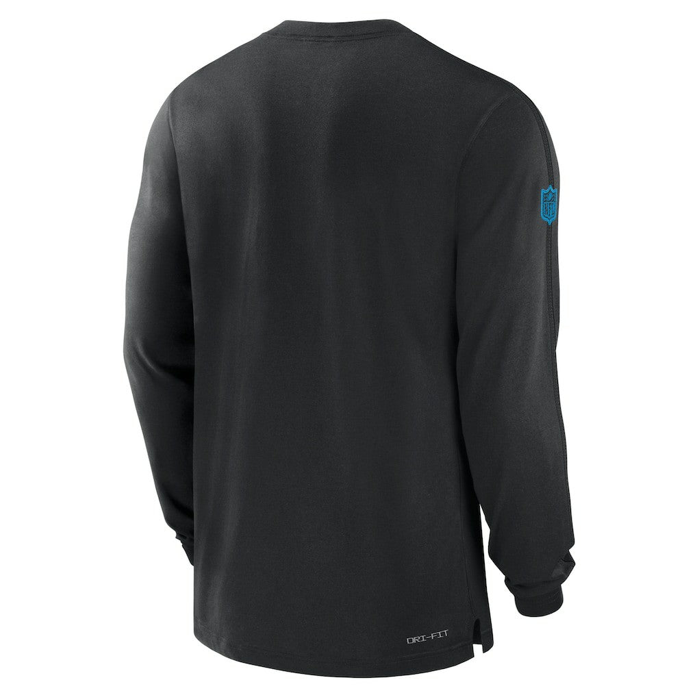 Carolina Panthers Sideline Player Performance Long Sleeve T-Shirt | NFL Discount