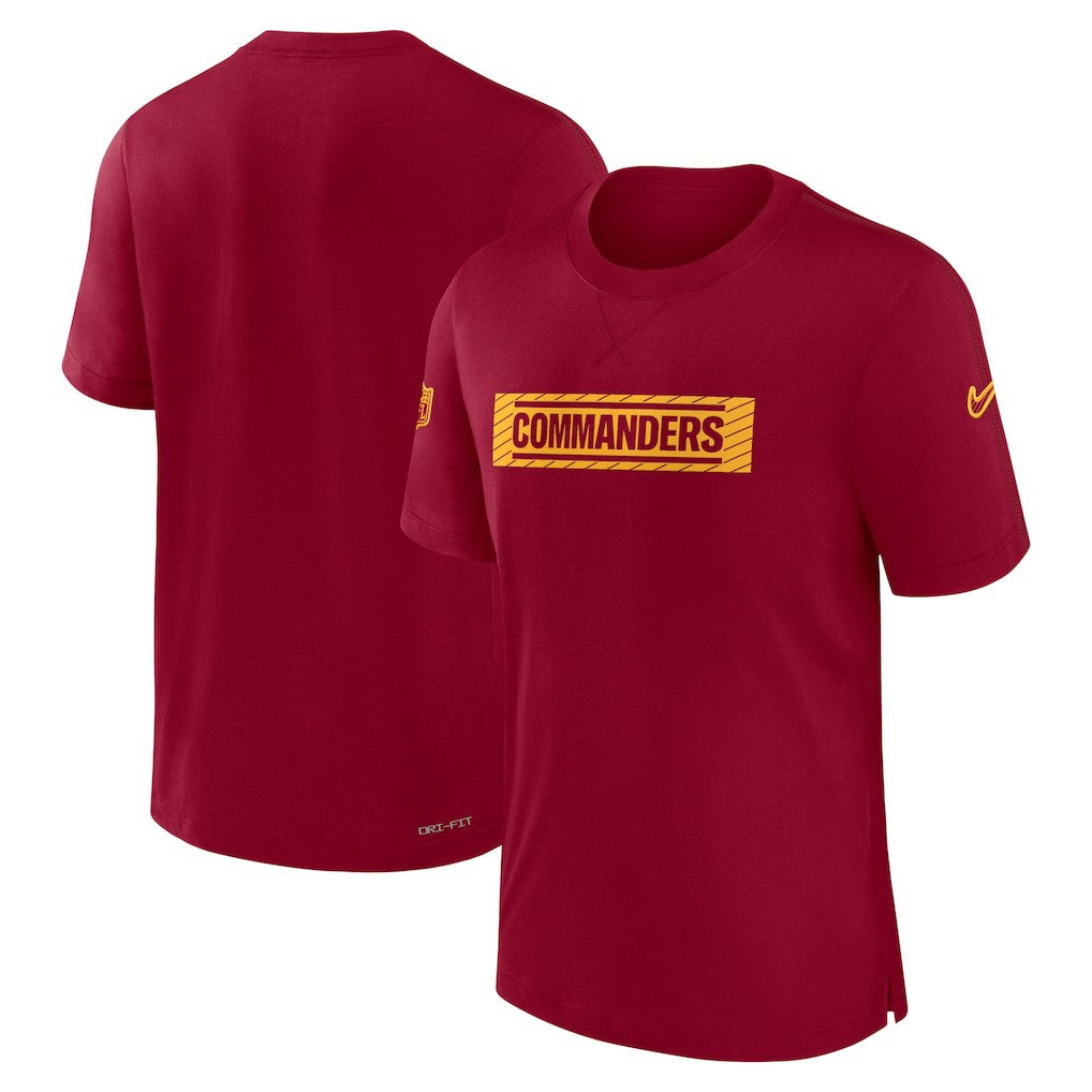 Washington Commanders Sideline Player Performance T-Shirt | NFL New