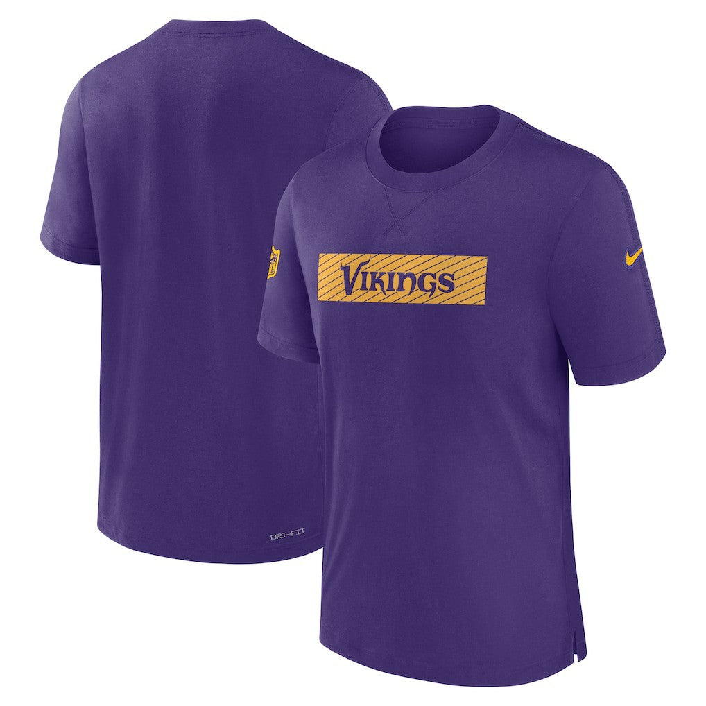 Minnesota Vikings Sideline Player Performance T-Shirt | NFL Outlet