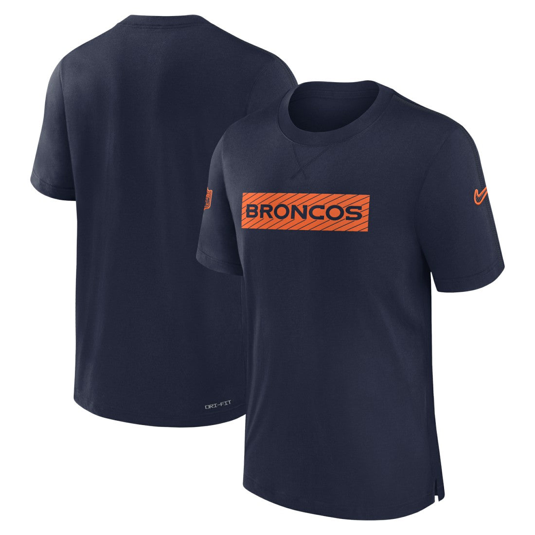 Denver Broncos Sideline Player Performance T-Shirt | NFL Online