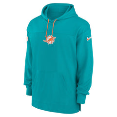 Miami Dolphins Sideline Jersey Performance Pullover Hoodie | NFL On sale