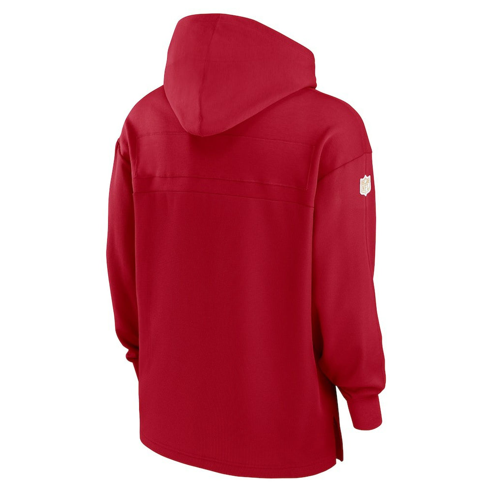 San Francisco 49ers Sideline Jersey Performance Pullover Hoodie | NFL Sale