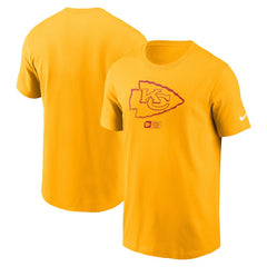 Kansas City Chiefs Faded Essential T-Shirt  | NFL US
