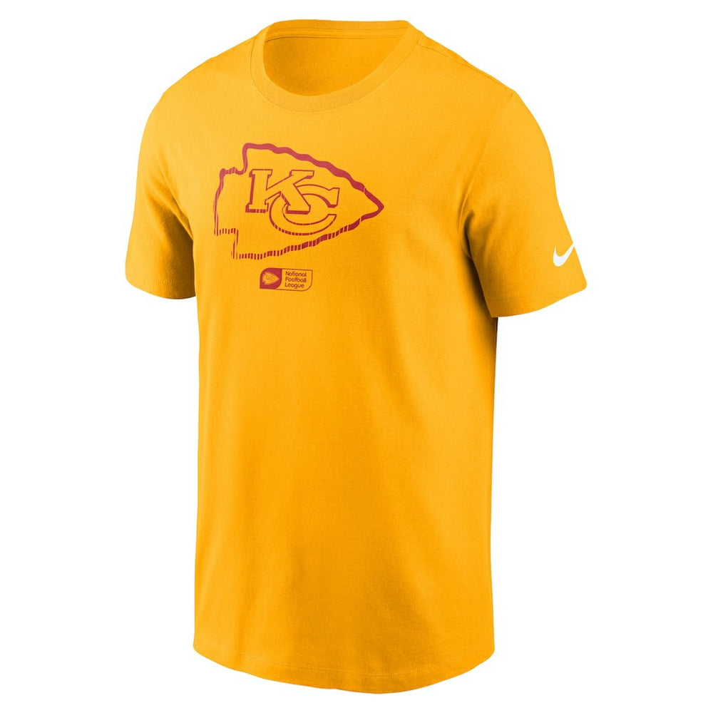Kansas City Chiefs Faded Essential T-Shirt  | NFL US
