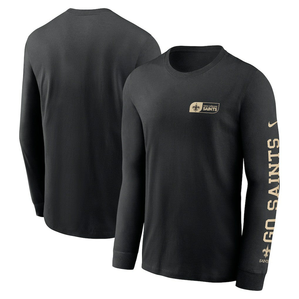 New Orleans Saints All Out Long Sleeve T-Shirt | NFL Near me