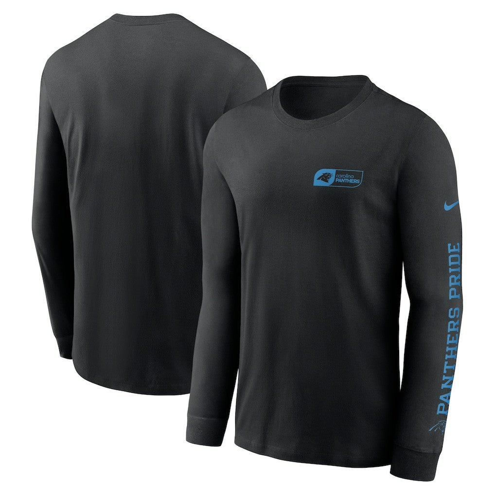 Carolina Panthers All Out Long Sleeve T-Shirt | NFL Hot