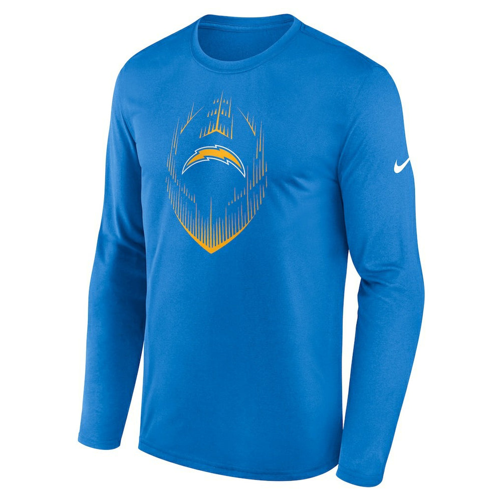Los Angeles Chargers Icon Legend Performance Long Sleeve T-Shirt | NFL Outlet