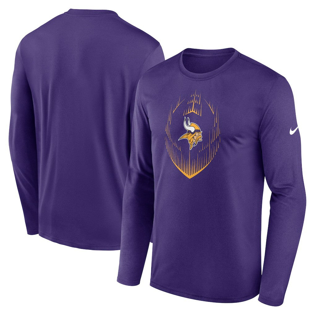 Minnesota Vikings Icon Legend Performance Long Sleeve T-Shirt | NFL Near me