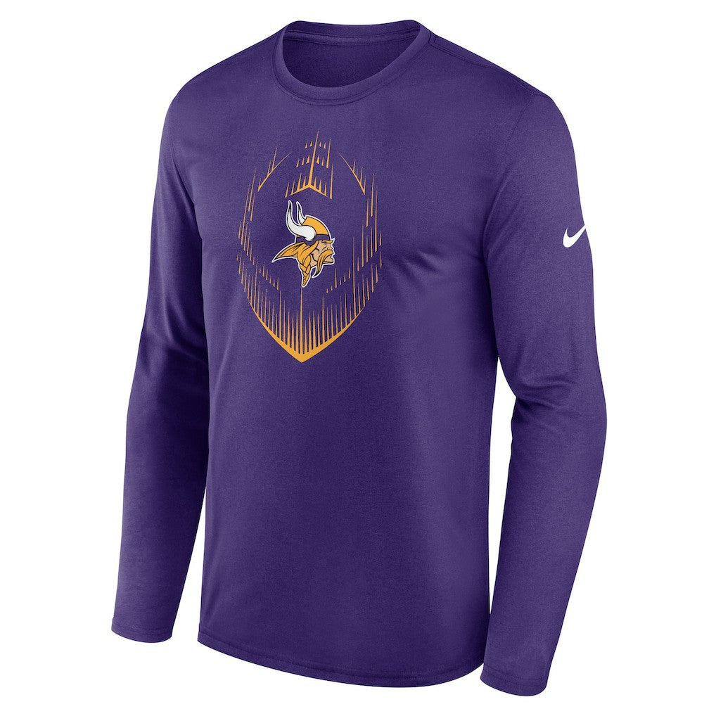 Minnesota Vikings Icon Legend Performance Long Sleeve T-Shirt | NFL Near me