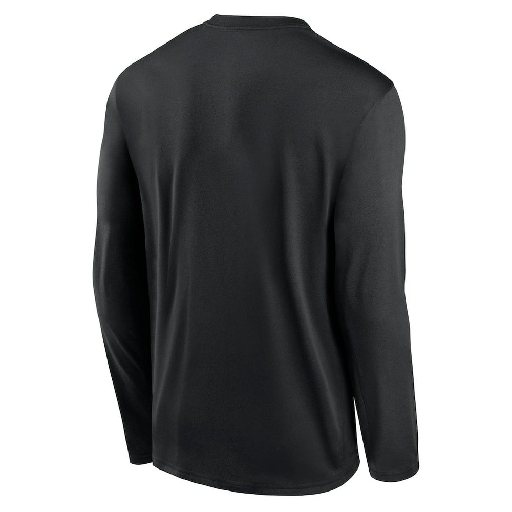 New Orleans Saints Icon Legend Performance Long Sleeve T-Shirt | NFL Online