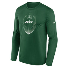 New York Jets Icon Legend Performance Long Sleeve T-Shirt | NFL Near me