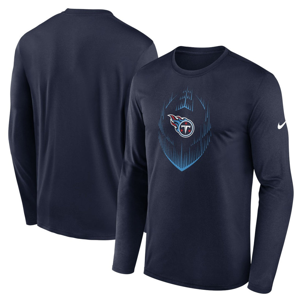 Tennessee Titans Icon Legend Performance Long Sleeve T-Shirt | NFL Sale