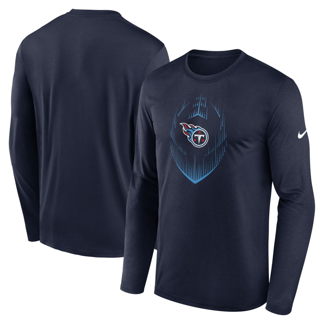 Tennessee Titans Icon Legend Performance Long Sleeve T-Shirt | NFL Sale
