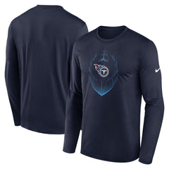 Tennessee Titans Icon Legend Performance Long Sleeve T-Shirt | NFL Sale