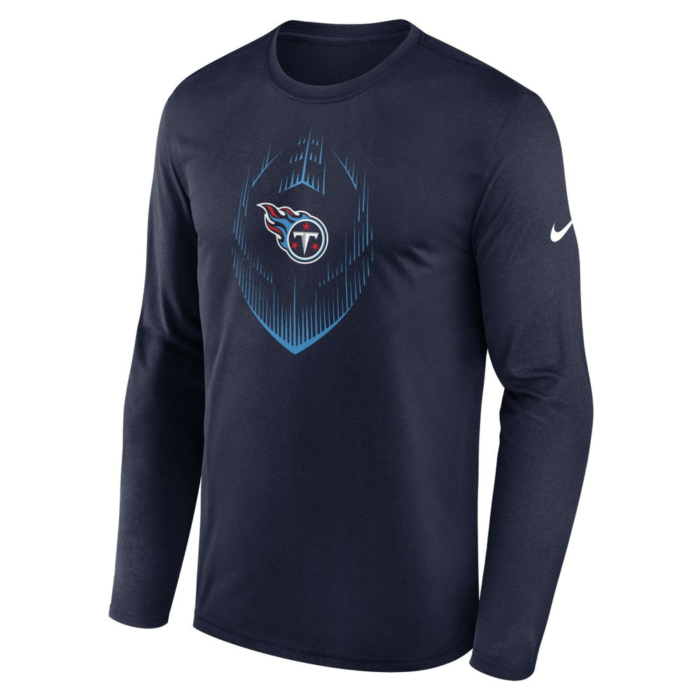Tennessee Titans Icon Legend Performance Long Sleeve T-Shirt | NFL Sale