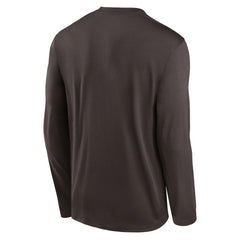 Cleveland Browns Icon Legend Performance Long Sleeve T-Shirt | NFL Sale