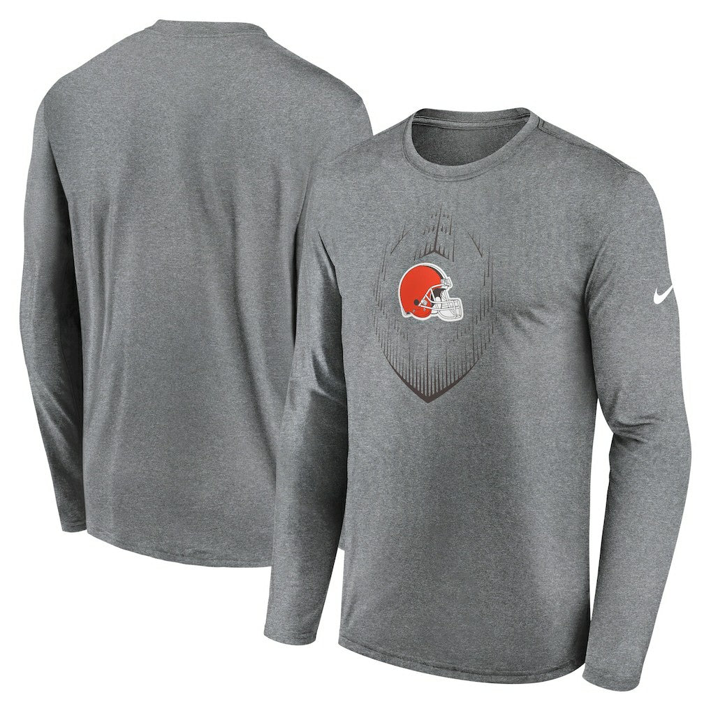 Cleveland Browns Icon Legend Performance Long Sleeve T-Shirt | NFL Near me