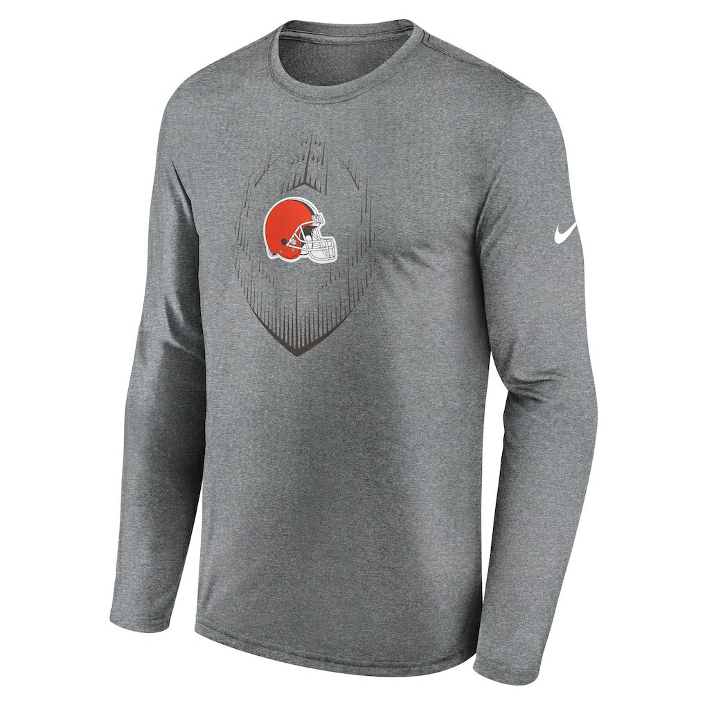 Cleveland Browns Icon Legend Performance Long Sleeve T-Shirt | NFL Near me
