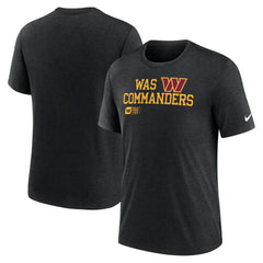 Washington Commanders Overlap Lockup Tri-Blend T-Shirt | NFL Discount