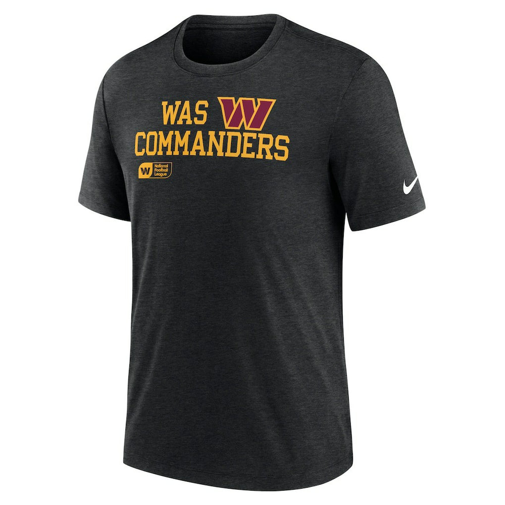 Washington Commanders Overlap Lockup Tri-Blend T-Shirt | NFL Discount
