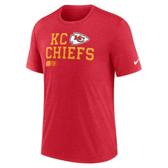 Kansas City Chiefs Overlap Lockup Tri-Blend T-Shirt | NFL On sale