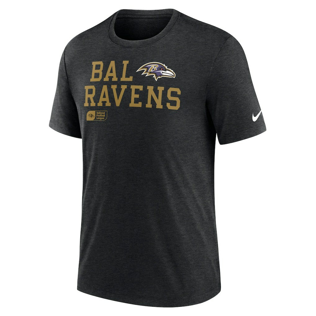 Baltimore Ravens Overlap Lockup Tri-Blend T-Shirt | NFL Sale