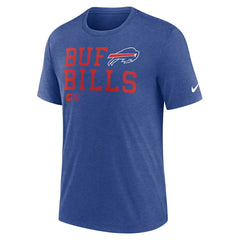 Buffalo Bills Overlap Lockup Tri-Blend T-Shirt | NFL Outlet