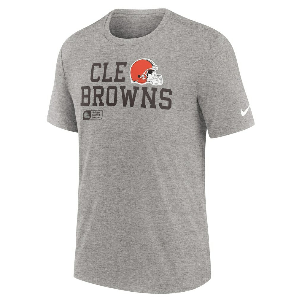 Cleveland Browns Overlap Lockup Tri-Blend T-Shirt | NFL Hot