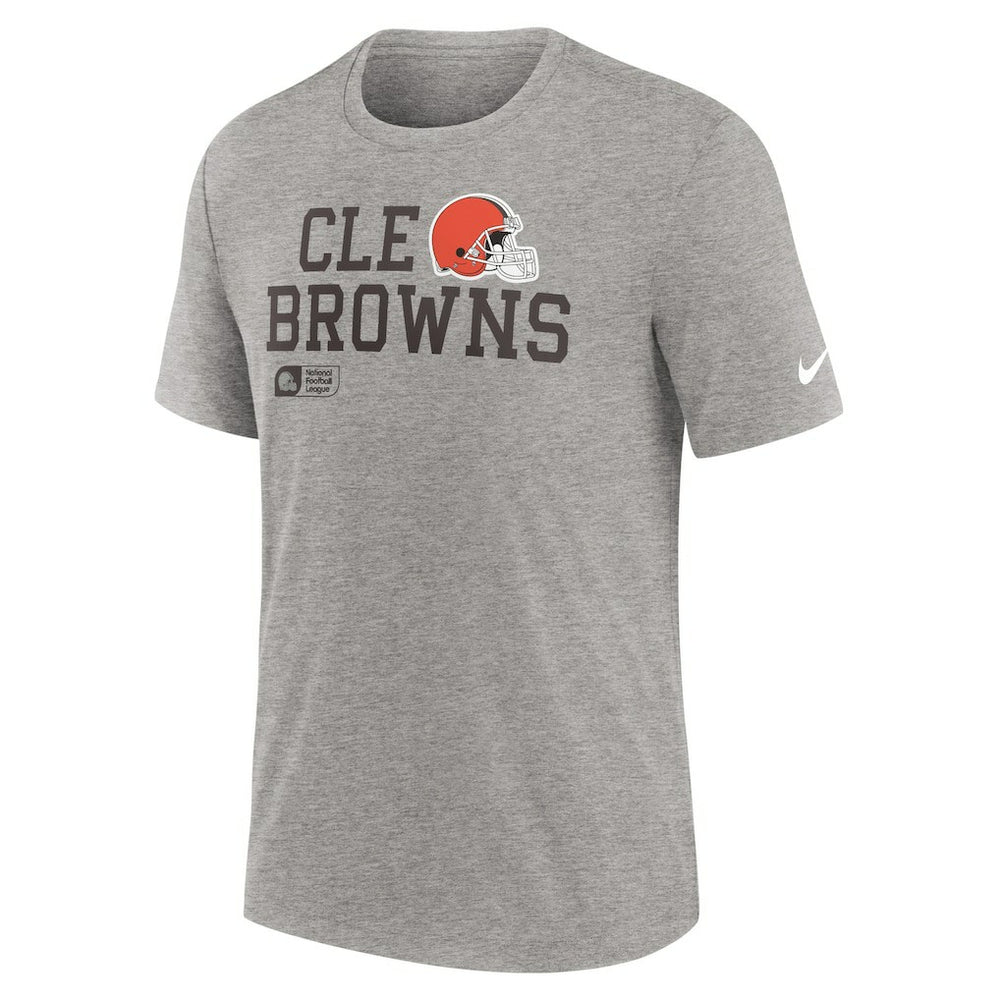 Cleveland Browns Overlap Lockup Tri-Blend T-Shirt | NFL Hot