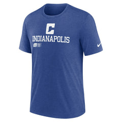 Indianapolis Colts Overlap Lockup Tri-Blend T-Shirt | NFL Sale
