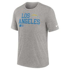 Los Angeles Chargers Overlap Lockup Tri-Blend T-Shirt | NFL On sale