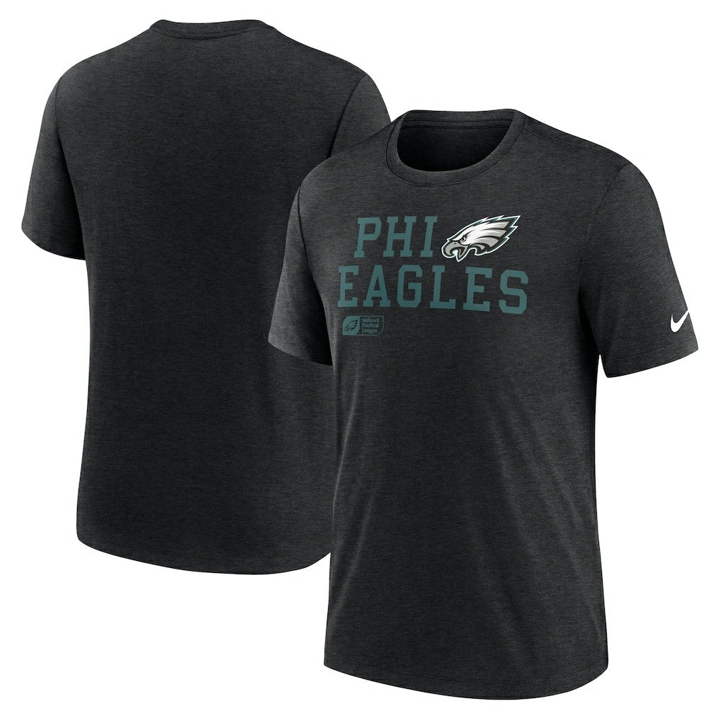 Philadelphia Eagles Overlap Lockup Tri-Blend T-Shirt | NFL Near me