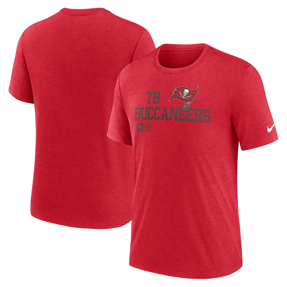Tampa Bay Buccaneers Overlap Lockup Tri-Blend T-Shirt | NFL Online