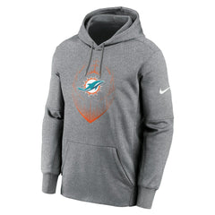 Miami Dolphins Icon Performance Pullover Hoodie | NFL Outlet