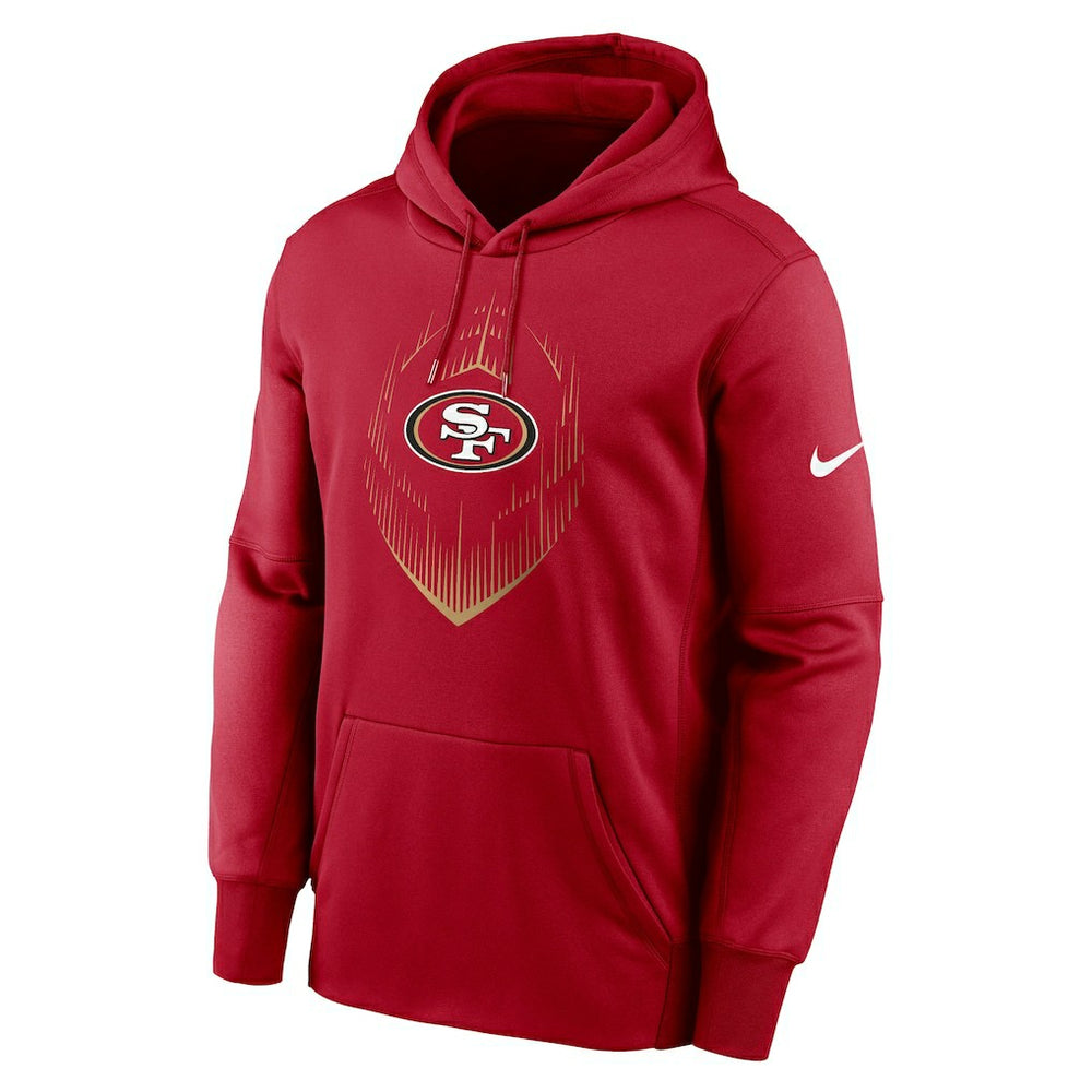 San Francisco 49ers Icon Performance Pullover Hoodie | NFL US