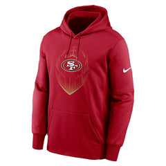 San Francisco 49ers Icon Performance Pullover Hoodie | NFL US